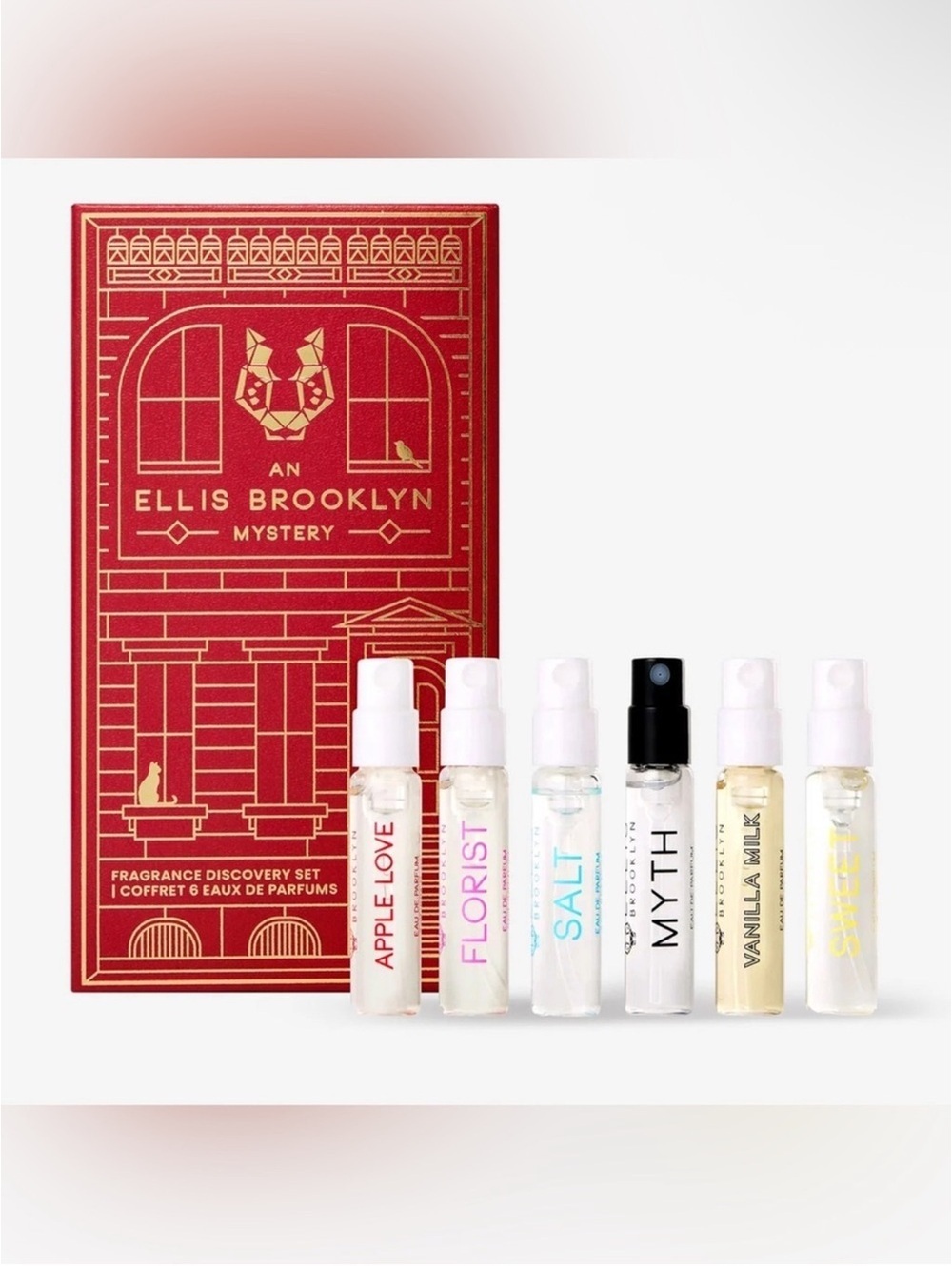Ellis Brooklyn Mystery Frag rance Discovery Set EDP Sprays NEW